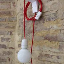 Eléctrica Ramblas bombillo blanco