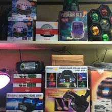 Eléctrica Ramblas luces para discoteca