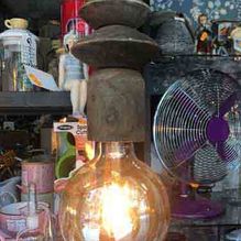 Eléctrica Ramblas bombillo encendido